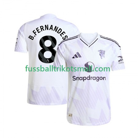 Fußballtrikots Manchester United Bruno Fernandes 8 2025-2026 Kurzarm Auswärts-trikot kaufen